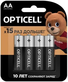 5051001 Батарейки Opticell Basic LR6 к-т 4шт
