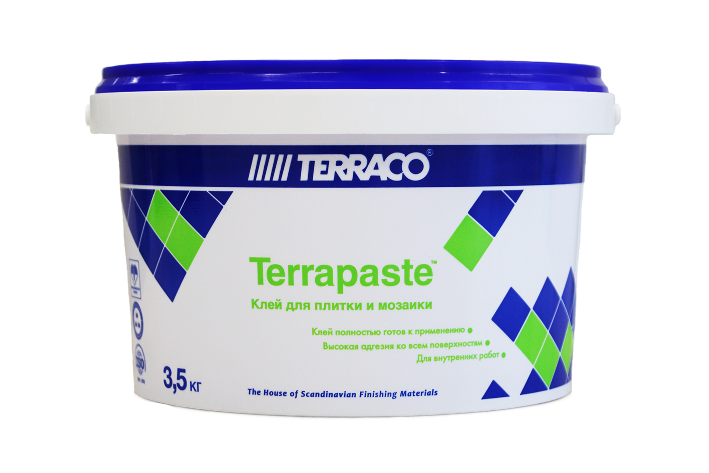 Клей для кафеля акриловый Terrapaste готовый 3,5кг