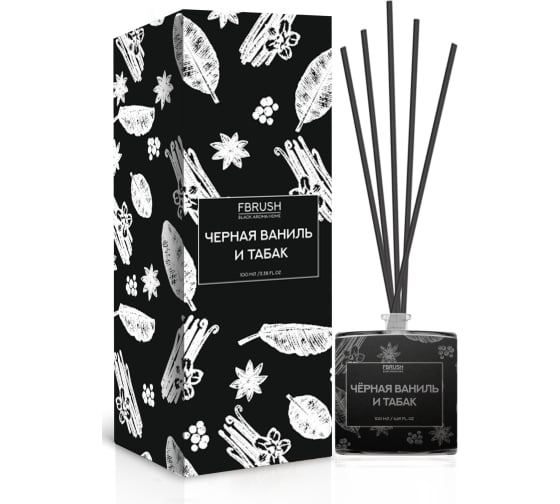 BLACK AROMA HOME Чёрная ваниль и табак 100 мл