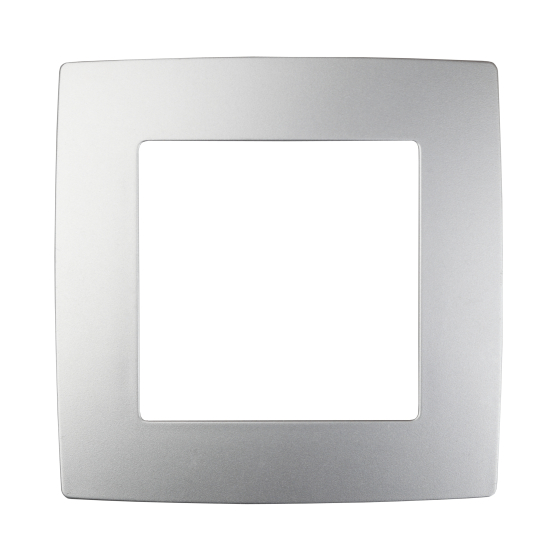 Б0014743 Эра12 алюминий Рамка 1-местная 12-5001-03  ЭРА