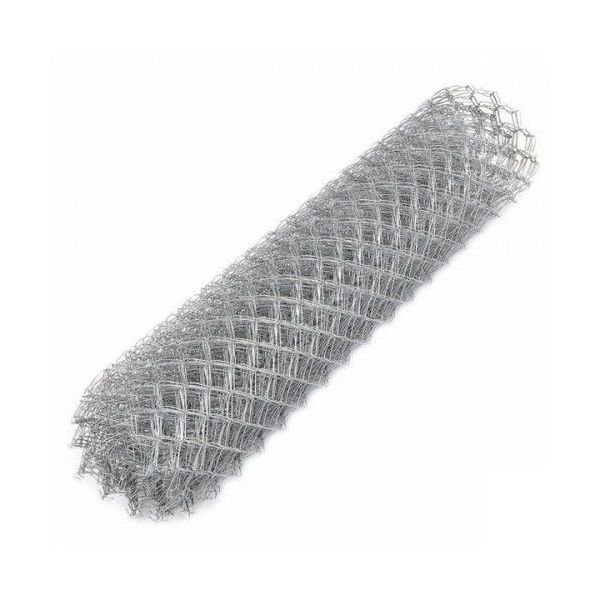 Сетка рабица, ячейка 35х35мм, d 1,6мм, 1,5х10м (оцинк)