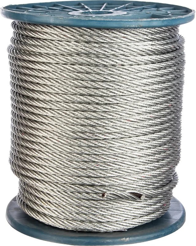 7-0018880 Трос стальной, DIN3055, SWR d 8мм, синтет. сердцевина