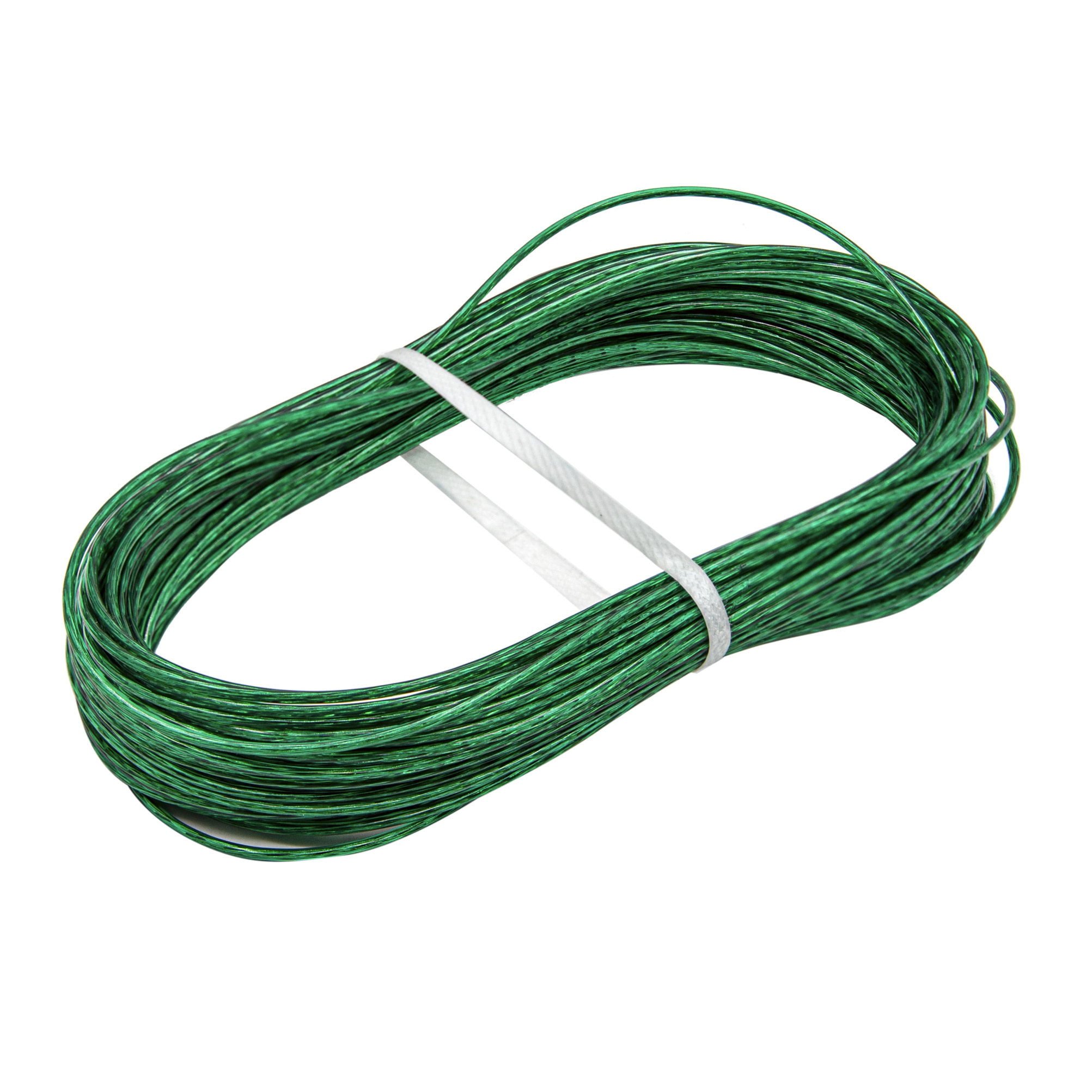 51-9-016 Трос металлополимерный зеленый ПР-2,0х20м