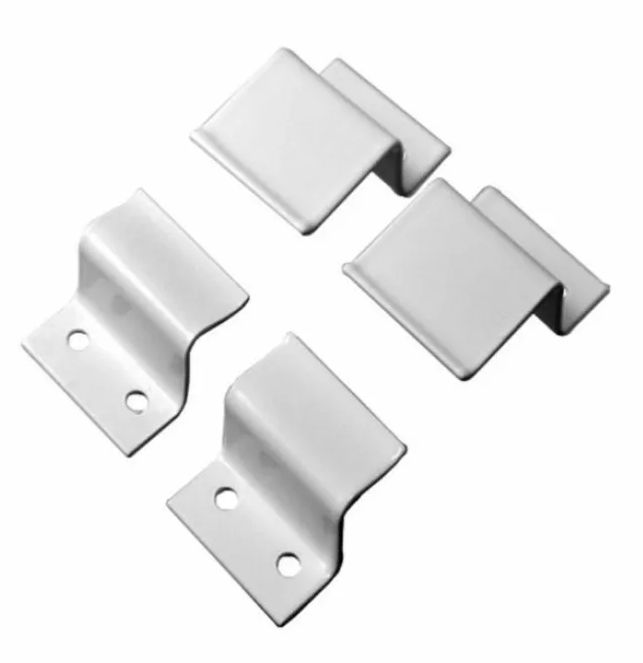 Крепление для москитной сетки металл с шур.(компл) (белый 2 шт)