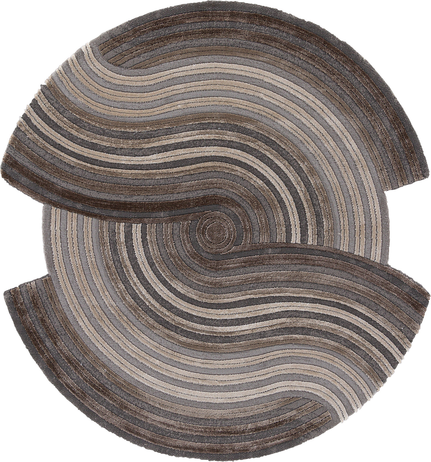 GP-00105150 Ковер SAFIR KARMEN HALI 00835C, 1,17х1,17, DAIRE, GREY-BROWN