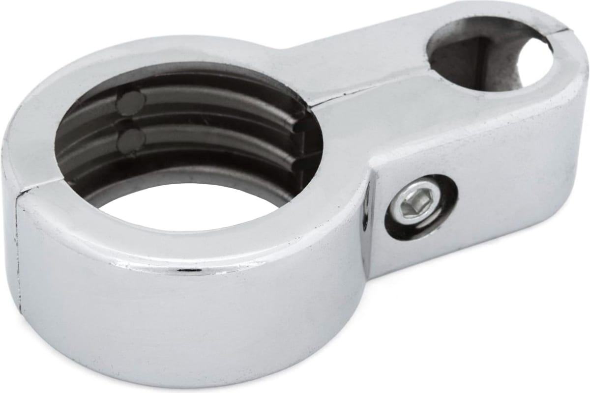 155245 Соединитель 2-х труб 25 и 50 мм, поворотный, хром ( 1шт)