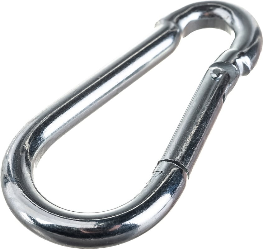 7-0011820 Карабин 10х100 мм DIN 5299 тип С (1 шт) - ярлык Э