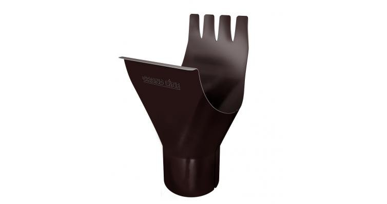 Ral8017 Воронка желоба GrandLine d 90-125 (шоколад)