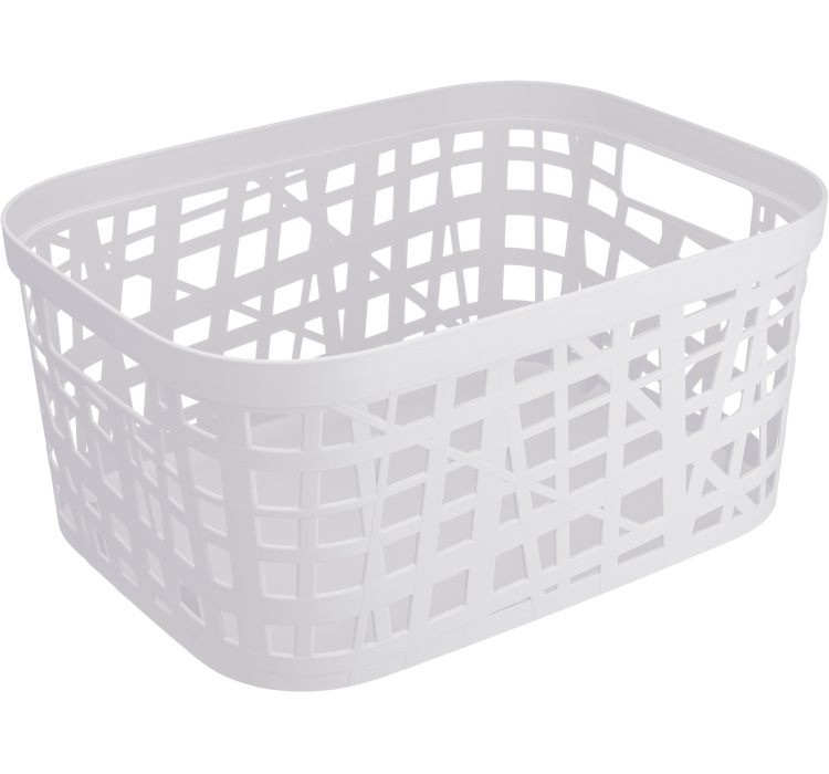 М 2618 Корзина ХАОС 22л Белый
