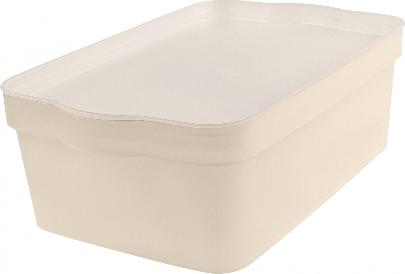 LA512611001 Ящик для хранения Keeplex Happy 14л топлёное молоко