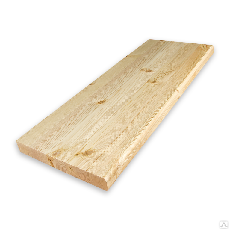 Подоконник 40х400х1300мм сорт АВ (хвоя)