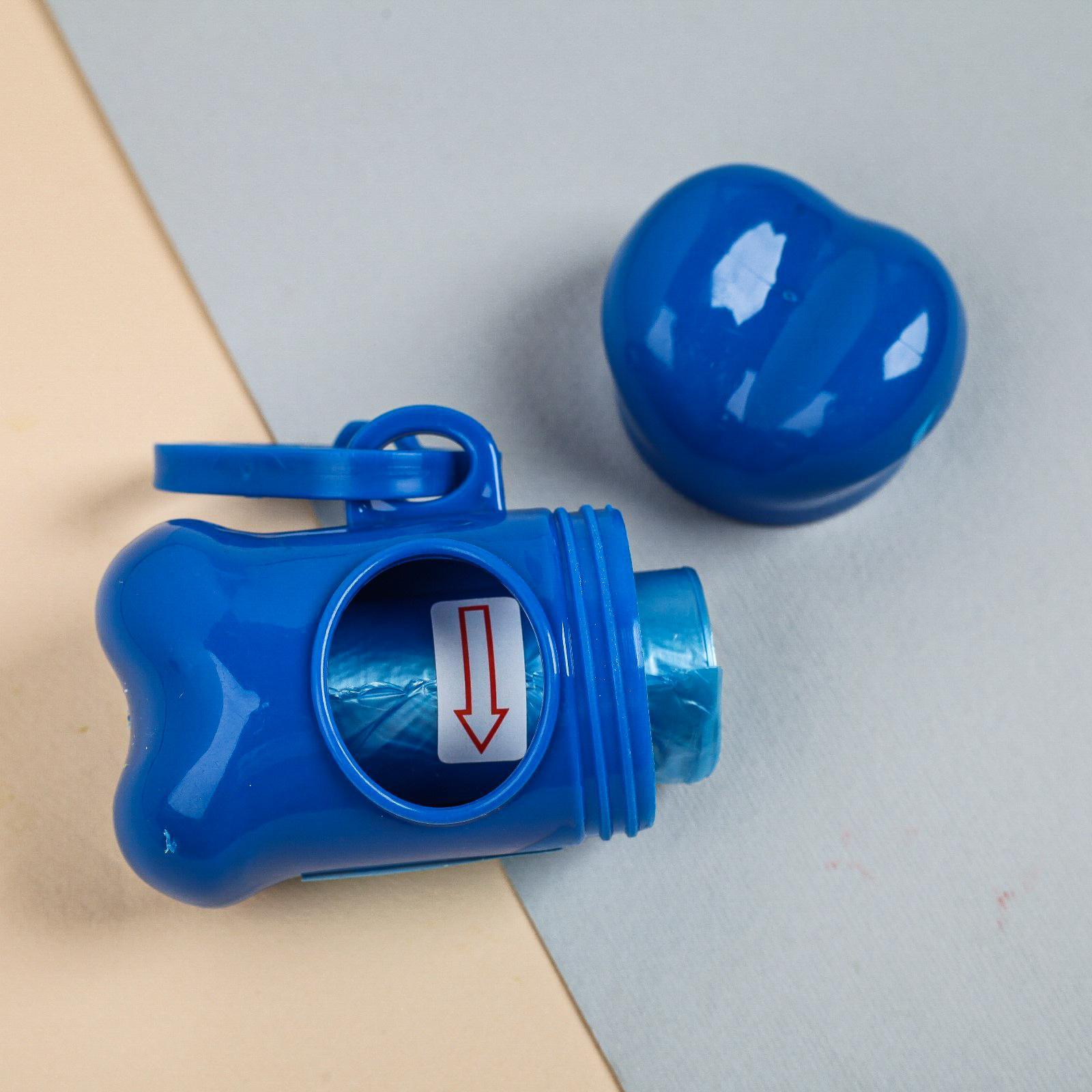 4674221 Контейнер с пакетами для уборки за собаками Виляй хвостиком