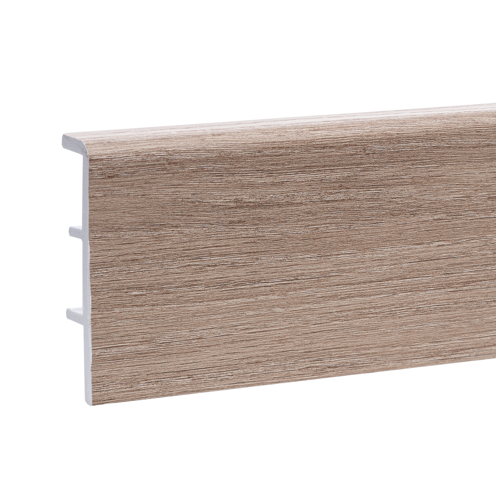 ТП10029644 Плинтус пластиковый Rico Concept 80 Вишня Гамильтон (80х20х2200)