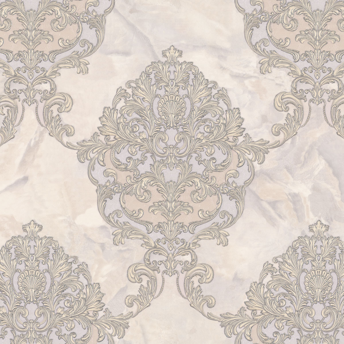 9228-06 Обои флизелиновые Amira, мотив бежевый 1,06x10,05 м