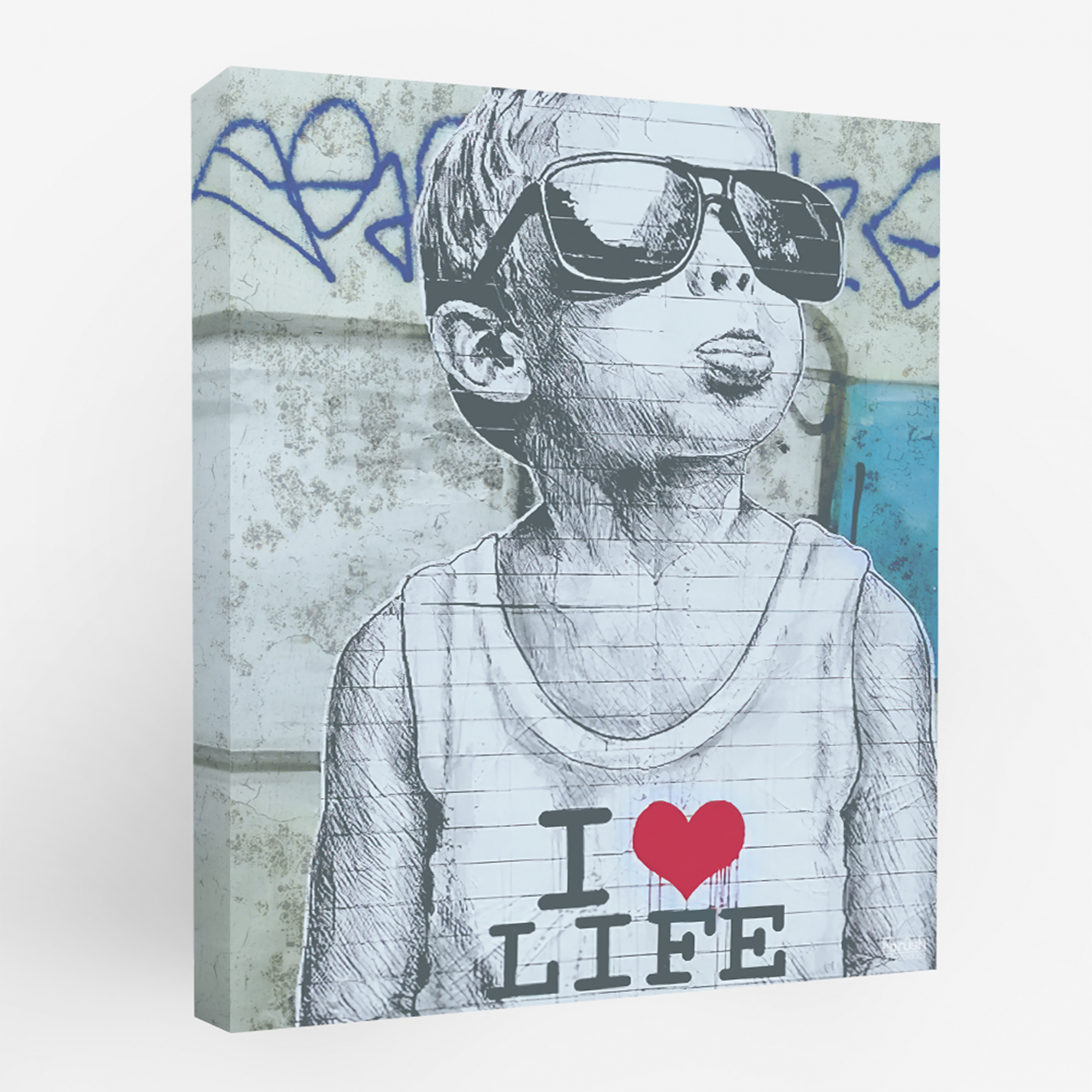 kt45-13418 Картина Маленький босс 40х50 см.