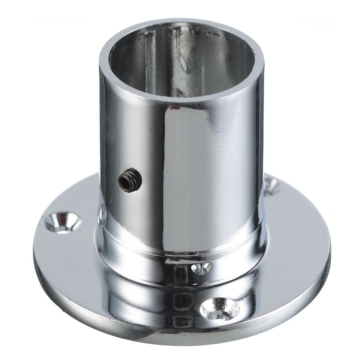 022875 Фланец для трубы d 25мм, сталь, хром