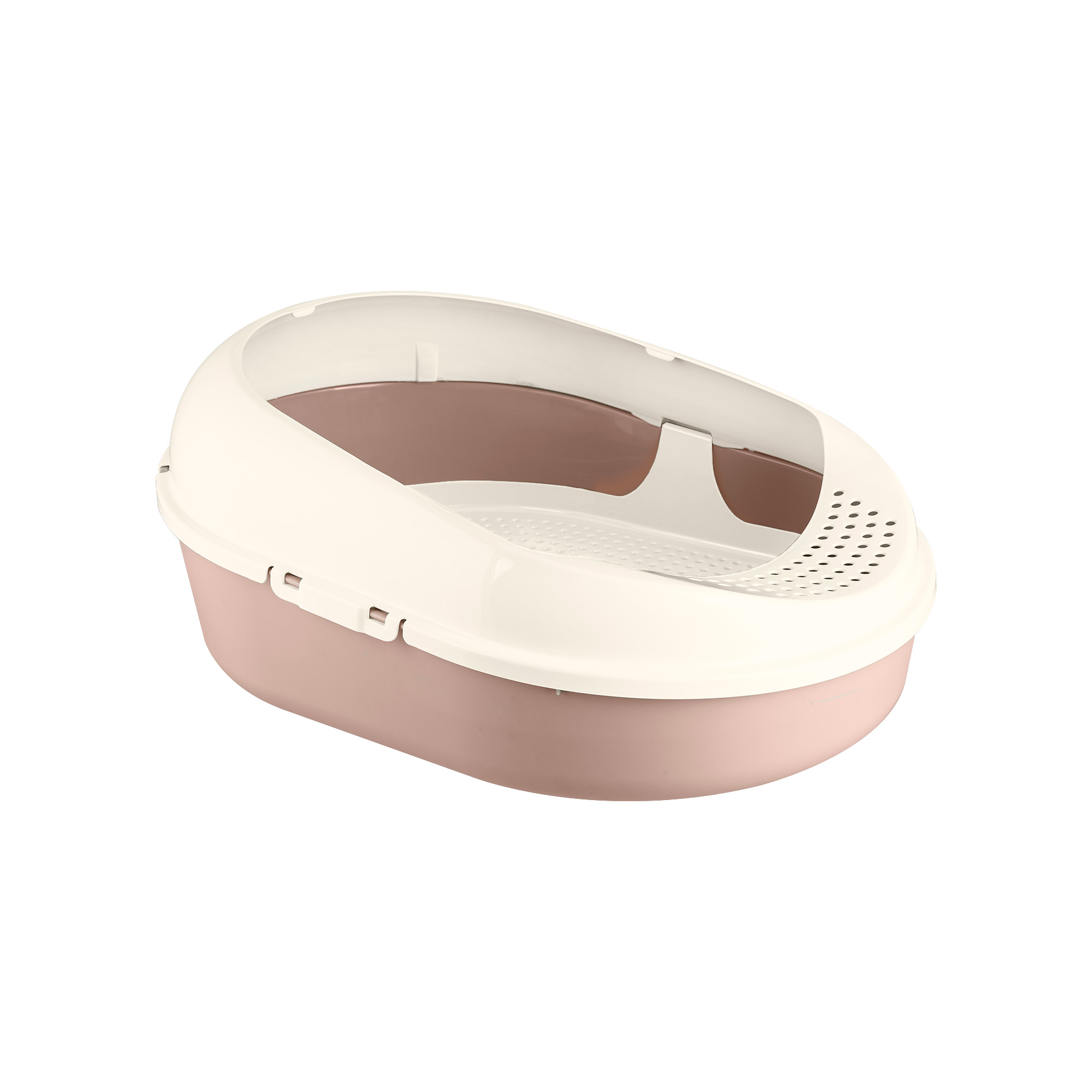 4396102 Лоток-туалет для животных 519х378х213мм с сеткой Cosmo Какао