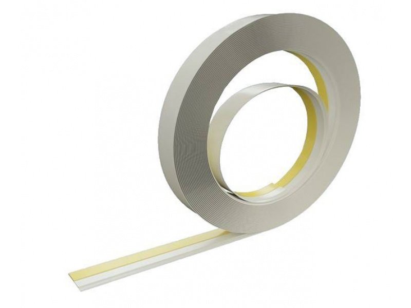 Нащельник самоклеящийся с уплотнителем 30Х1мм, 6,25м (1кор - 20шт)