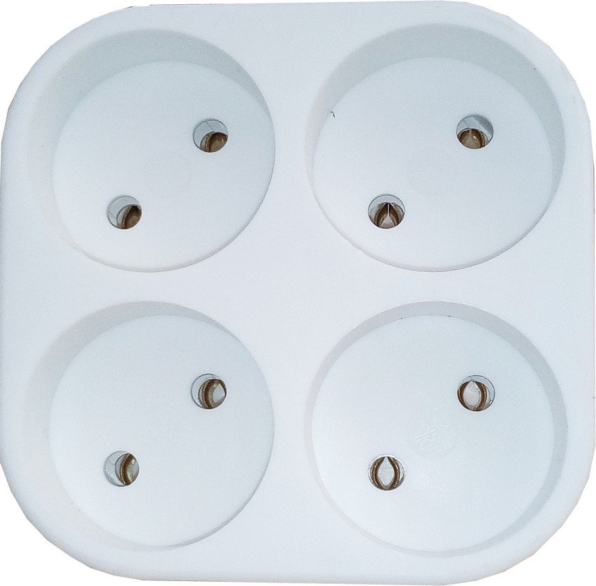 АМ 6-4 Переходники-разветвители бытовые эл.на напряжение 220В ARTSUN AM 6-4 -250V MAX 6A