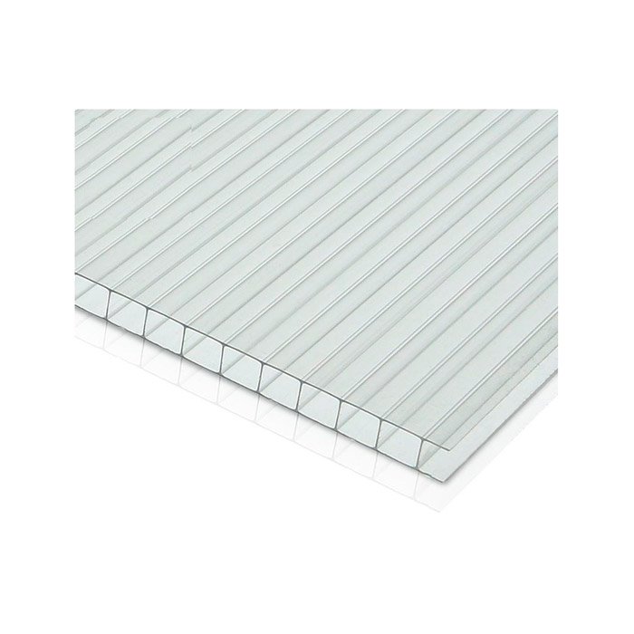 Поликарбонат сотовый 6мм 2,1х6м прозрачный (0,78кг м2)