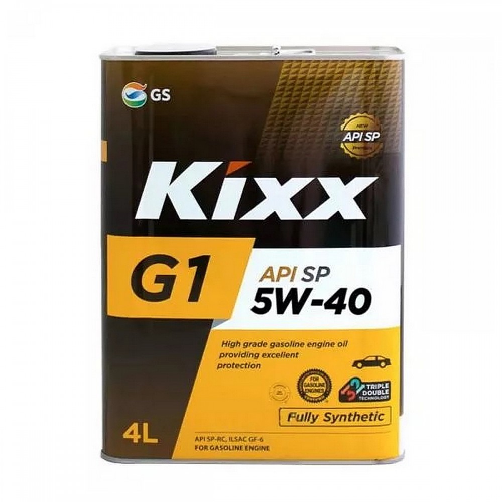 L215444TE1 Масло моторное 5W40 KIXX G1, SP-GS Синтетическое 4л