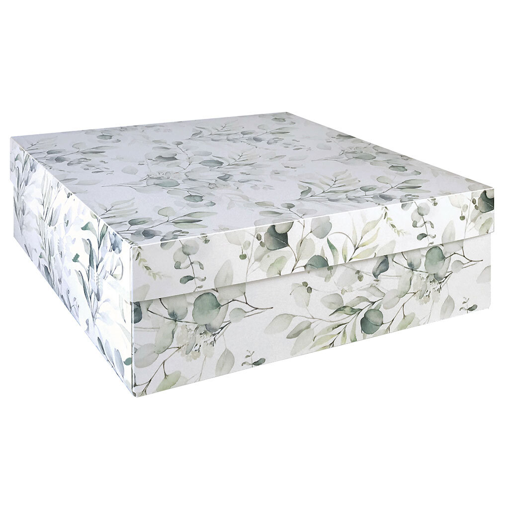 О4 ПП Коробка для хранения Акварель 30,5х30,5х10см