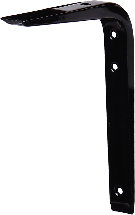 L7502BL Кронштейн Ренифорс 200мм х 150мм черный