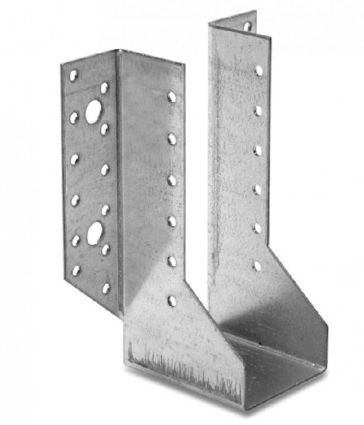 13-0015040 Опора бруса открытая 150х76х75х2,0мм оцинк., (1-40) М