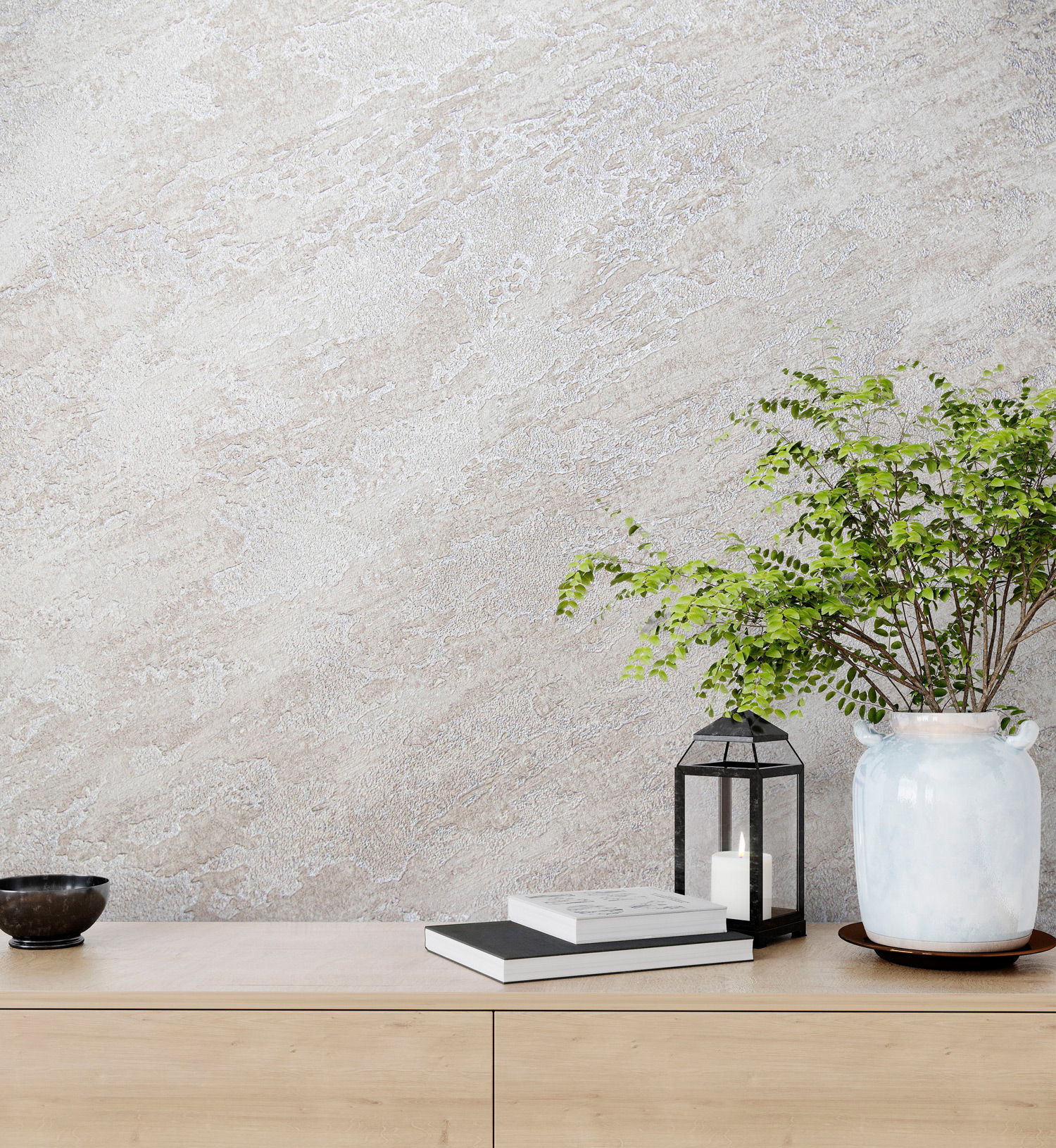 8937-23 Обои флизелиновые Etna мотив бежевый 1,06х10 м