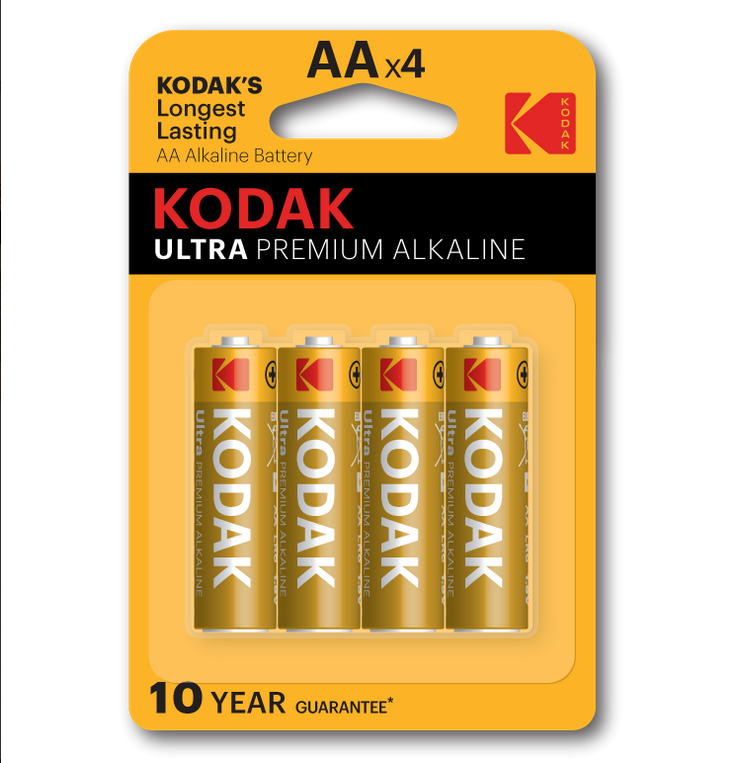 Б0005248 Батарейки Kodak LR6-4BL ULTRA PREMIUM Alkaline 4шт