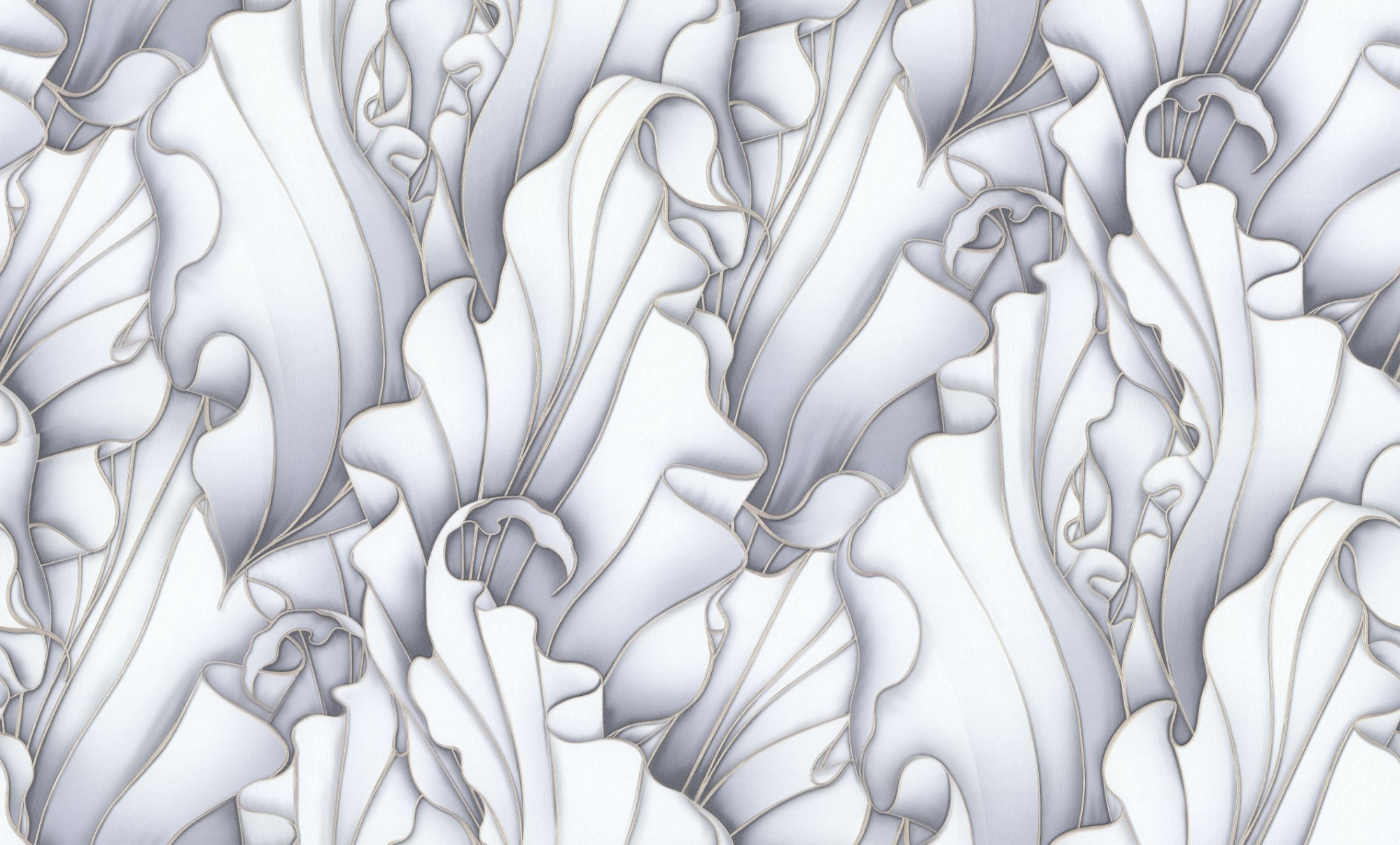 VV72225-44 Обои флизелиновые Bolivia мотив серый 1,06х10,05м