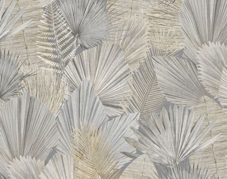 647556 Обои флизелиновые Holiday, мотив серый-бежевый 1,06х10м