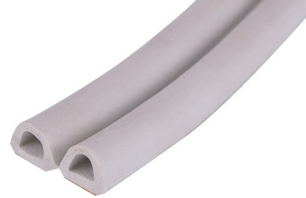 Уплотнитель KIM TEC D-профиль Белый 9х7,5мм, 100  50мх2 шнура