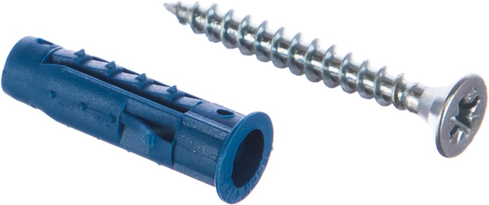114039 Саморез ШУ 40х5,0 + дюбель 8х30 (10 шт) - пакет СФ