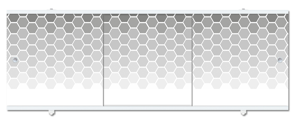 Экран п-в Premium Collection  1,48 (Серая дымка-Соты)