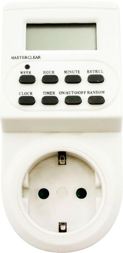 24076 Розетка с таймером (недельная) 61925-TM22 3500W-16A 230V