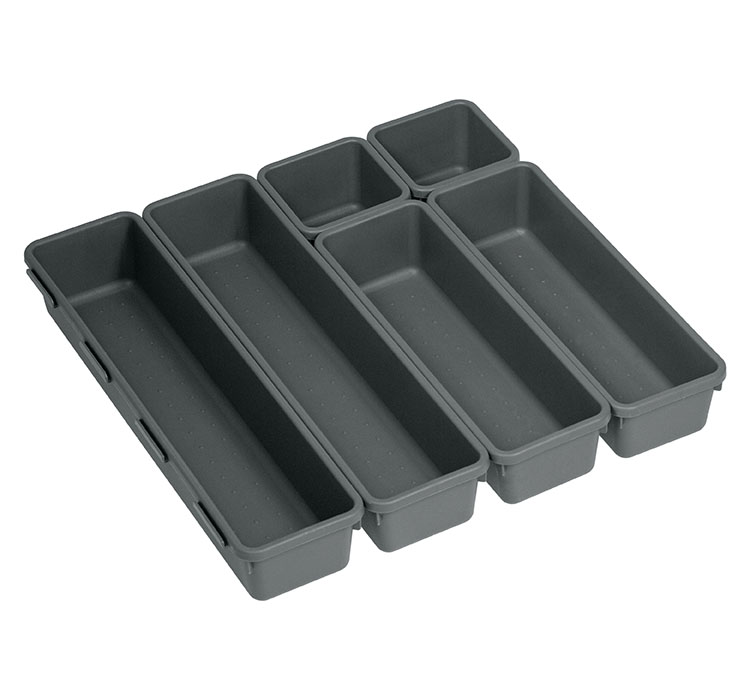 М 1617 Органайзер вкладыш для ящика №1 графитовый