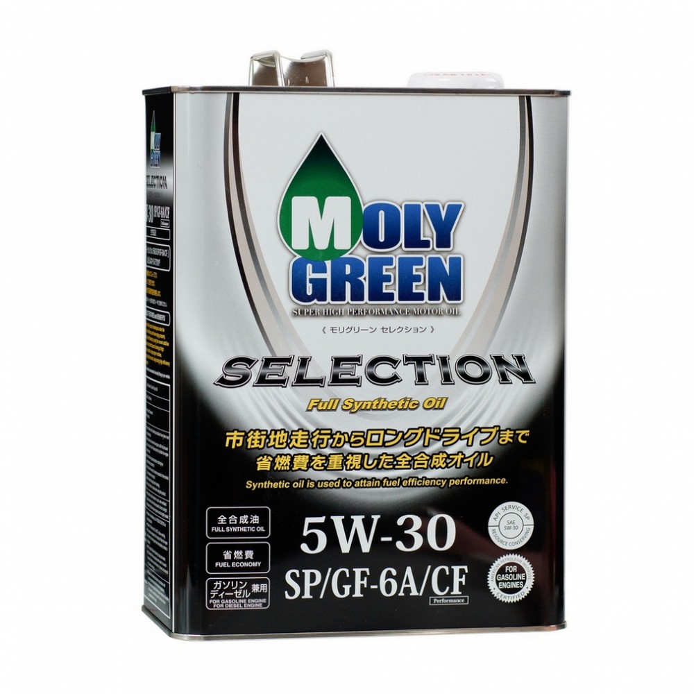 470074 Масло моторное 5W30 Molygreen Selection SP GF-6A CF Синтетическое 4л