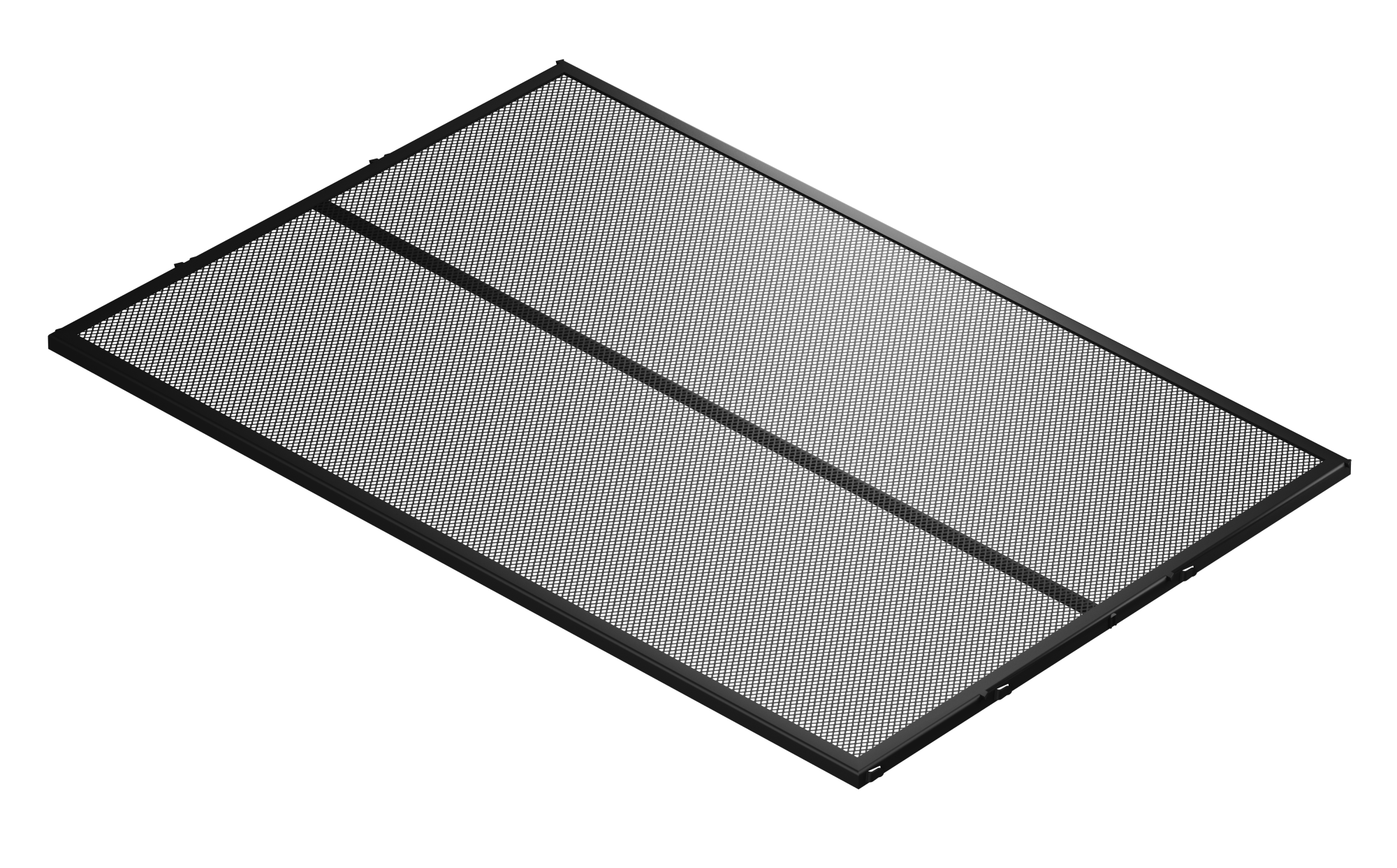 L99M64BL Полка мелкосеточная 590х420 черная