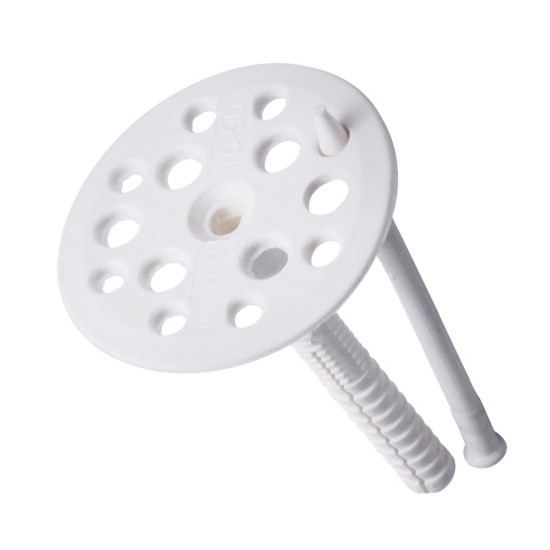 127570 Дюбель IZO для теплоизол. пласт. гвоздь 10х180мм (50шт) - пакет Э