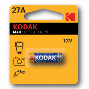 Б0047482 Батарейка Kodak 27A-1BL MAX SUPER Alkaline 1шт