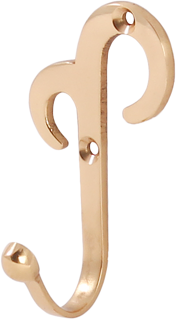 LKBR153 Крючок Тай, латунь