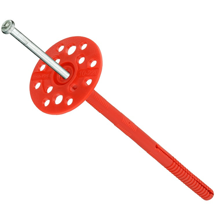 127640 Дюбель IZM для теплоизол. метал. гвоздь 10х200мм (25 шт) - пакет Э