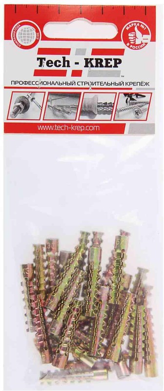 111112 Дюбель MUD для газобетона металл  5х30мм (35 шт) - пакет СФ