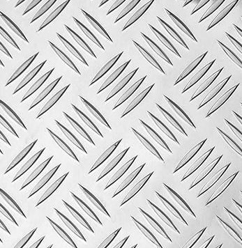 Лист алюминиевый рифленый Квинтет 600х1200х1,5 Лкв 03 05