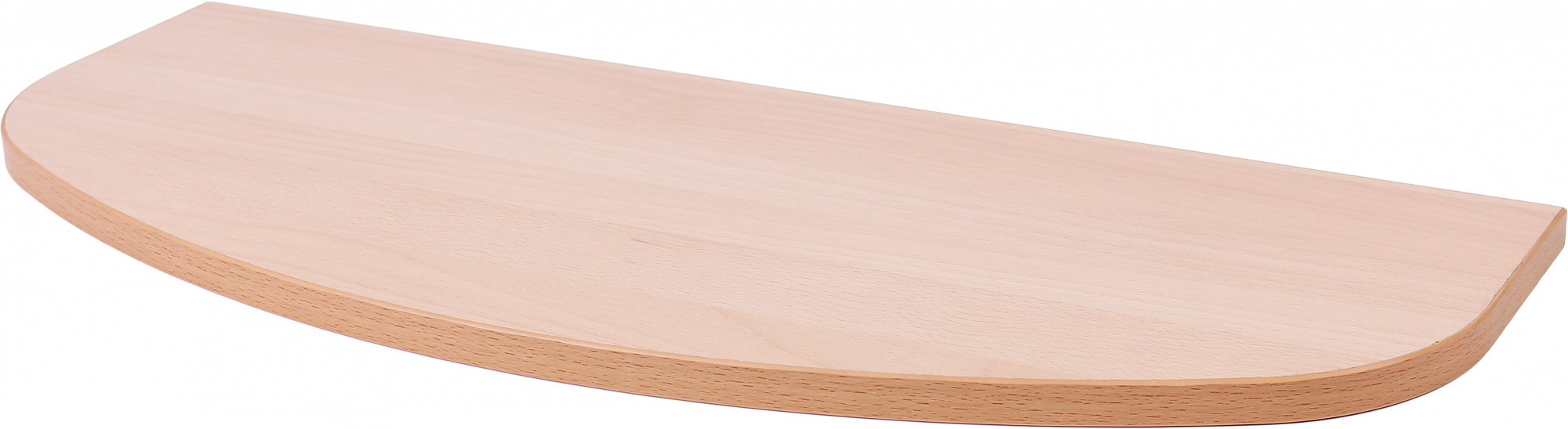 LWBECU625 Полка дерев. фигур. (60х25х1,6 см) бук