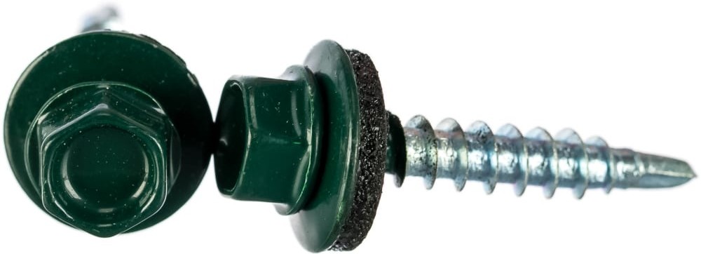 240541 Саморез КРсв. 4,8х70 RAL-6005 (тём.-зелён.) (30шт) - коробка с ок. Э