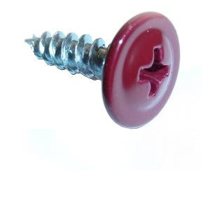 232791 Саморез СММ остр. 4,2х16 (200шт) RAL 3005 (тем.-красн.) Э