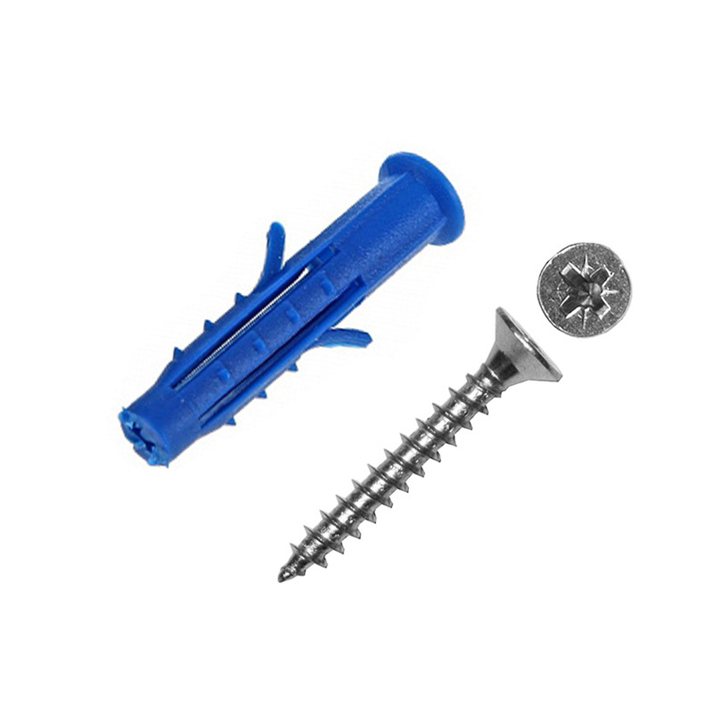 112562 Саморез ШУ 30х3,0 оцинк. + дюбель 5х25 ( 50 шт) - пакет СФ