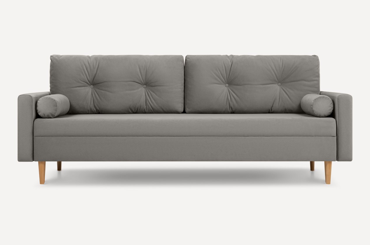 GP-00097349 Диван прямой Нумо Velvet Grafit цвет графит